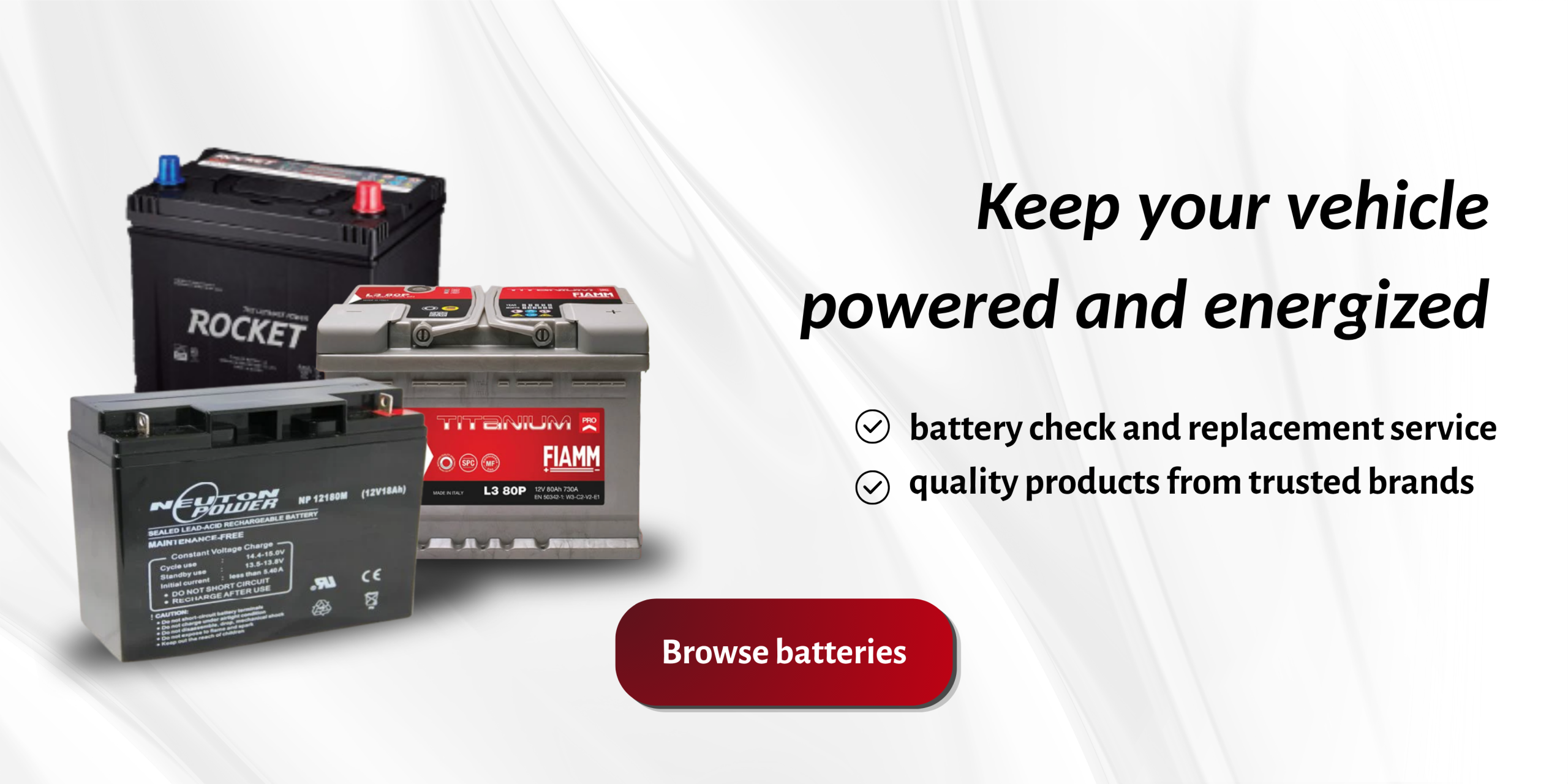 batteries banner