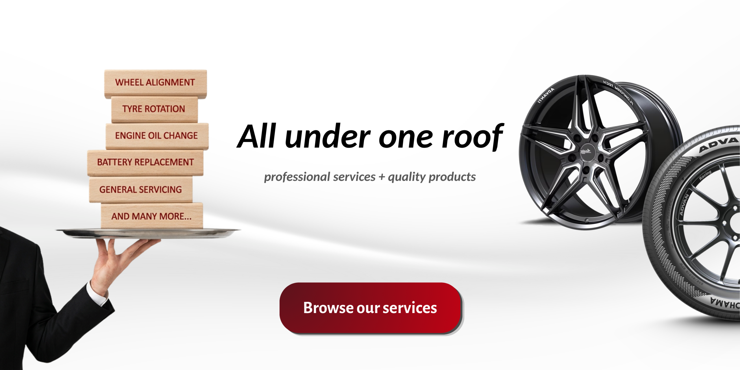 services banner